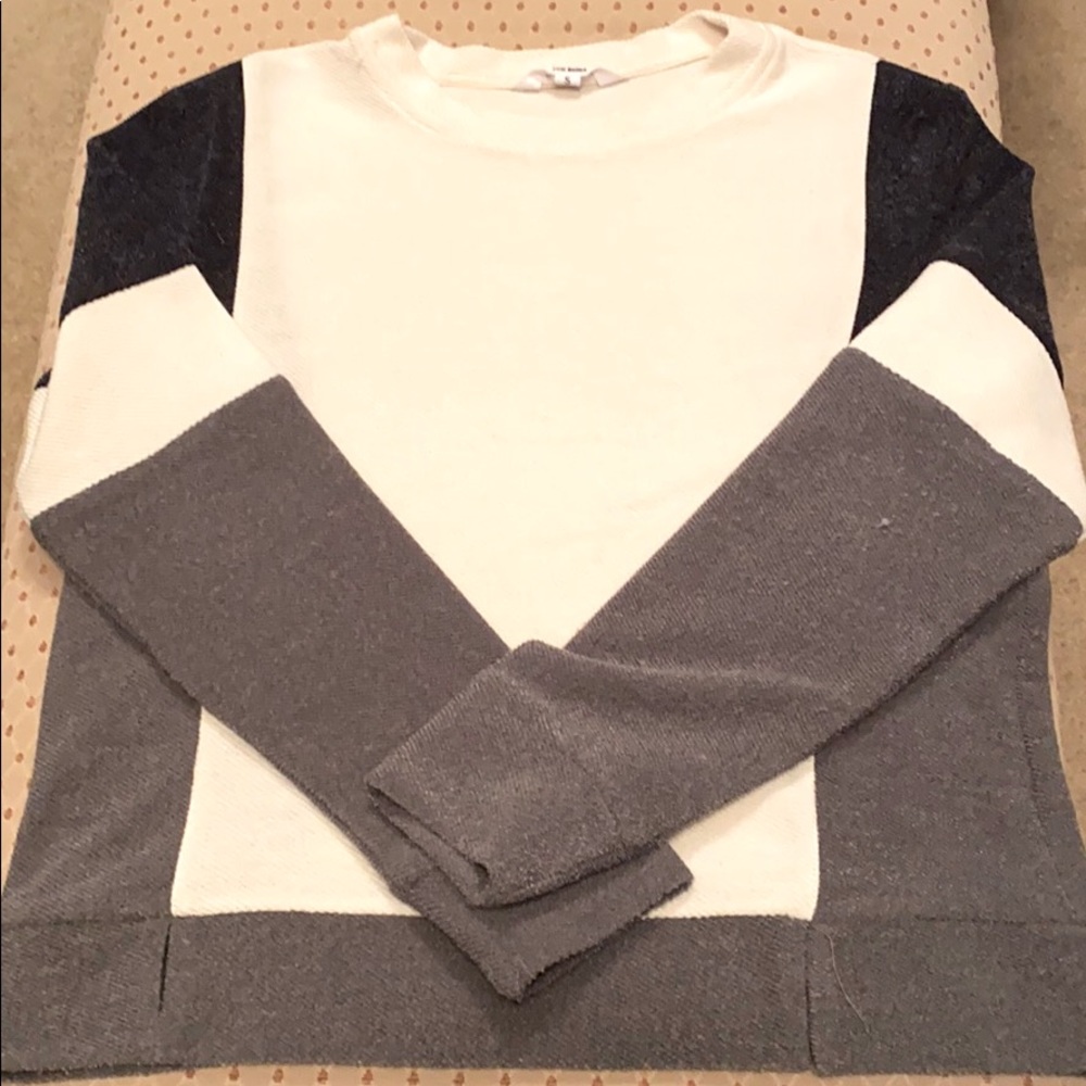 Lovely BB Dakota Steve Maaden colorblock sweater